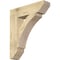 Ekena Millwork Thorton Slat Rough Sawn Bracket, Douglas Fir, 6"W x 26"D x 30"H BKT06X26X30THR06RDF - alternate 1
